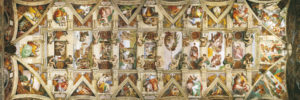 La Volta della Cappella Sistina, Storie della Genesi di Michelangelo