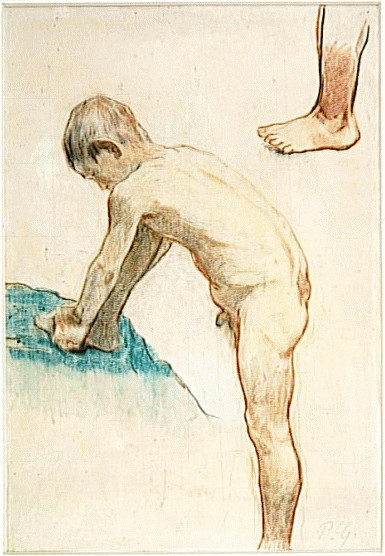 Fanciullo nudo di Paul Gauguin
