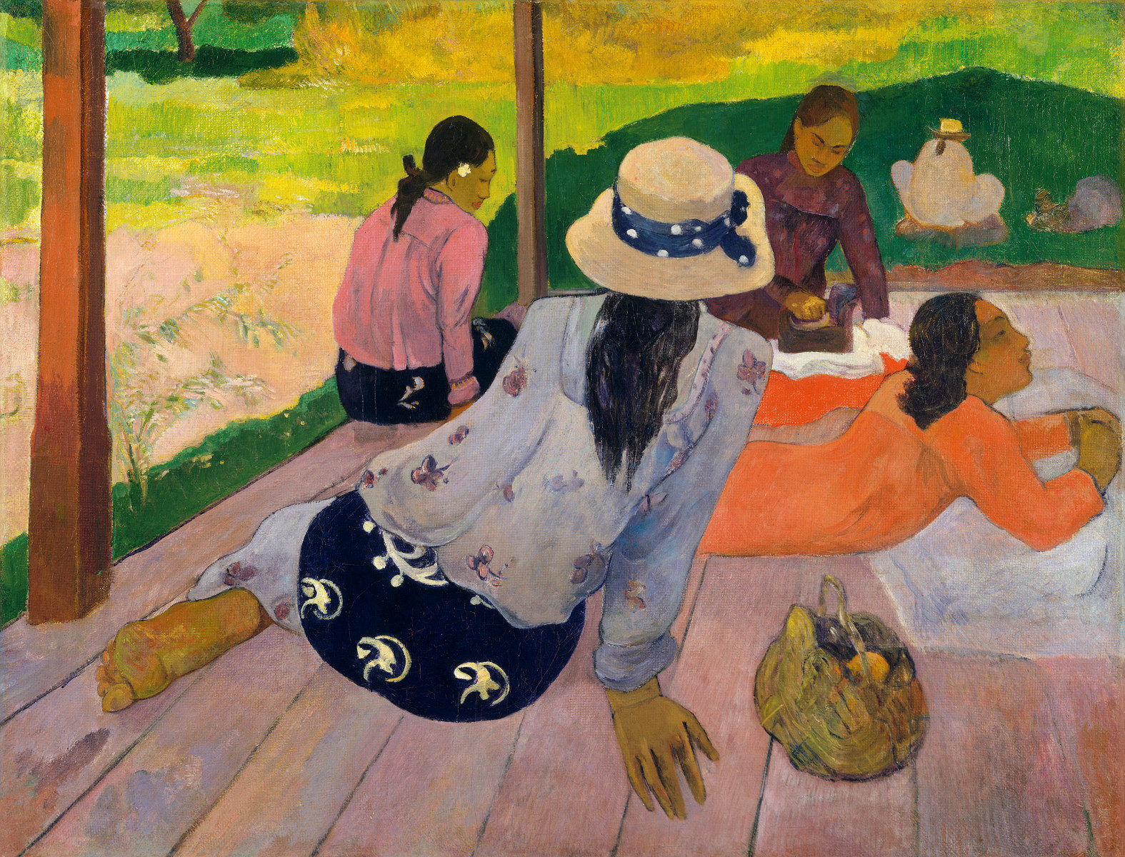La Siesta di Paul Gauguin