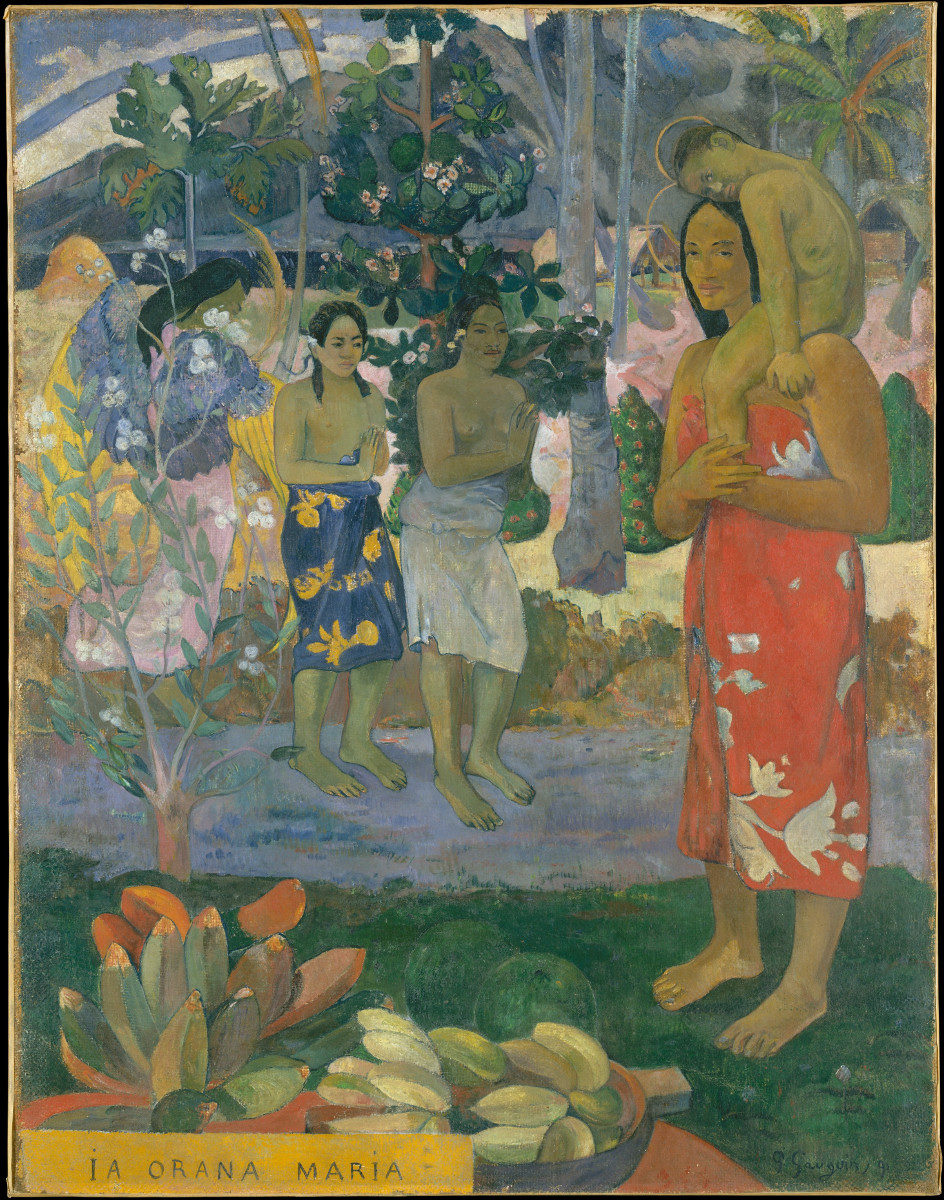 La Orana Maria (Ave Maria) di Paul Gauguin