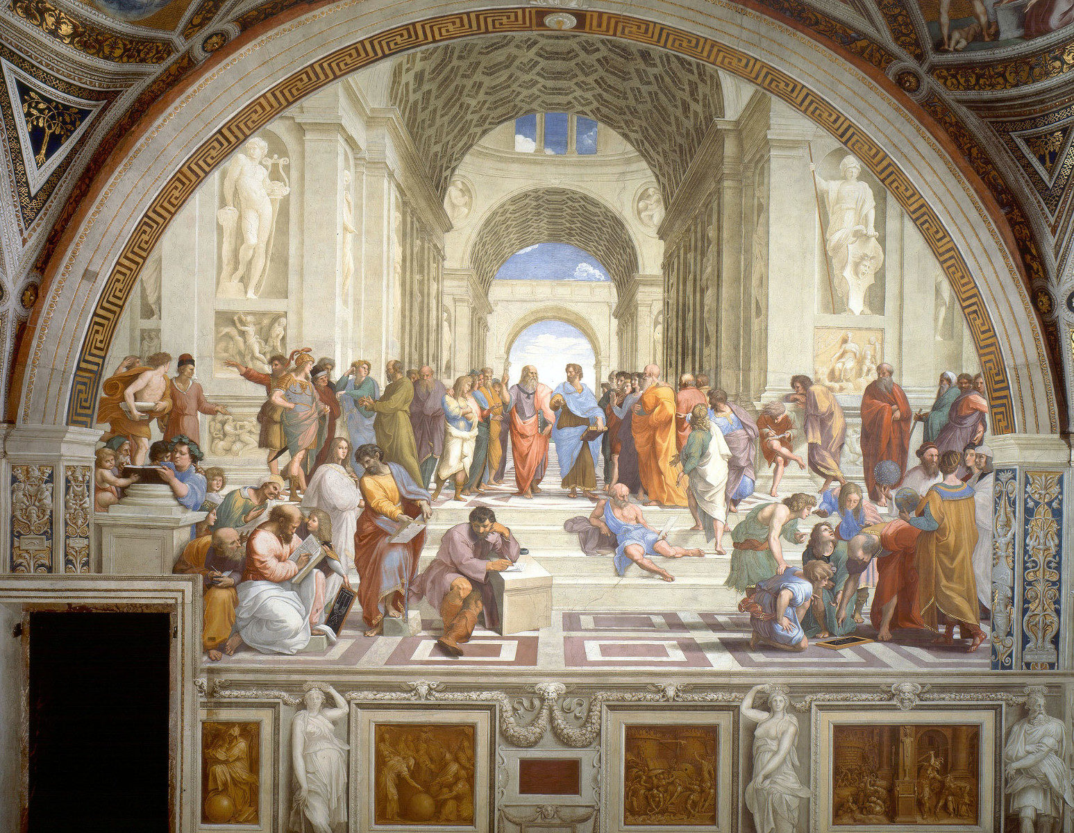 La Scuola di Atene di Raffaello Sanzio