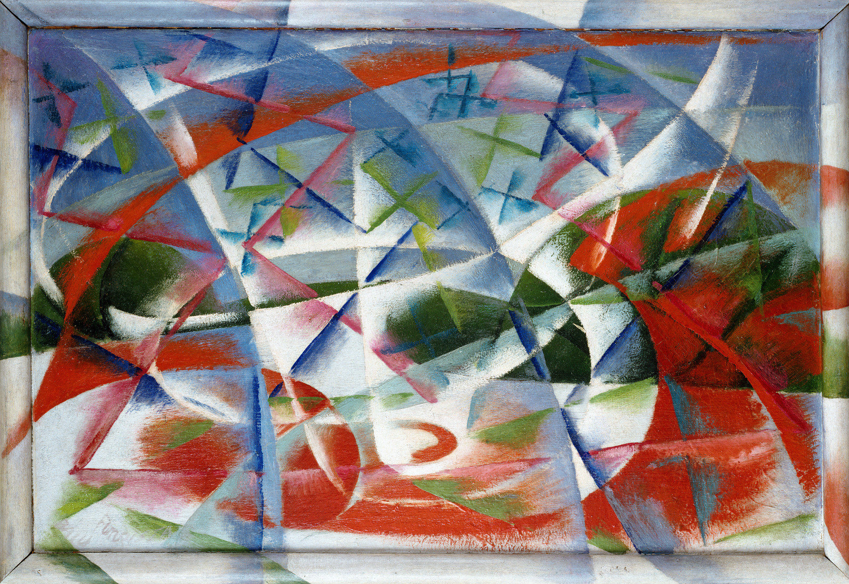 Velocità astratta + rumore, 1913–14 di Giacomo Balla