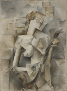 Donna con mandolino di Pablo Picasso