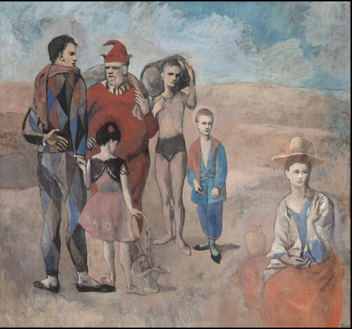 Famiglia di saltimbanchi di Pablo Picasso