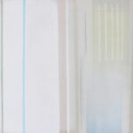 Riccardo Guarneri, N. 16, 2014, tecnica mista, acrilico su tela, cm 80 x 160. Pezzo unico, © Riccardo Guarneri / Courtesy Glenda Cinquegrana Art Consulting