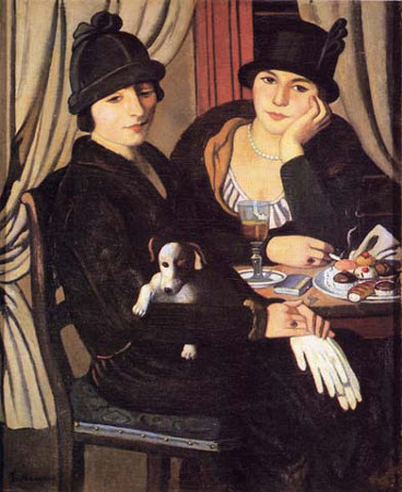 Donne al caffè di Piero Marussing