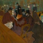 Nel promenoir del Moulin Rouge di Henri de Toulouse-Lautrec