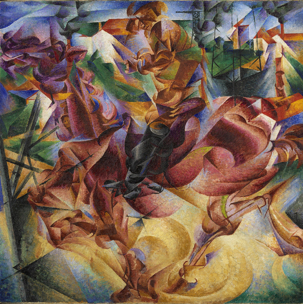 Elasticità di Umberto Boccioni