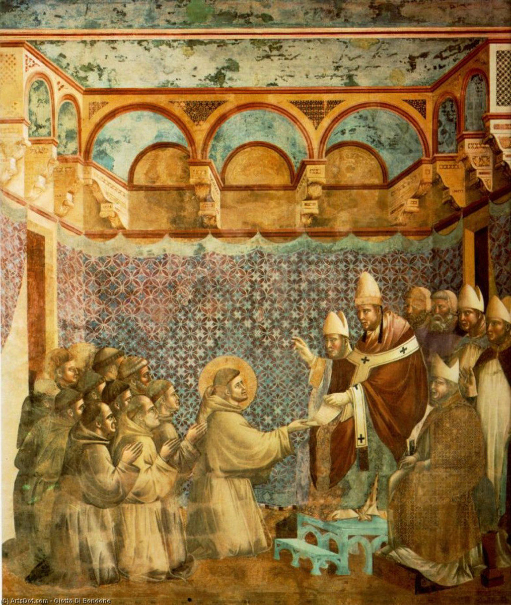La conferma della Regola di Giotto