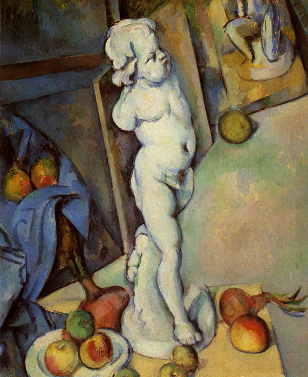 Amour en plâtre di Paul Cézanne