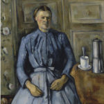 Donna con la caffettiera di Paul Cézanne