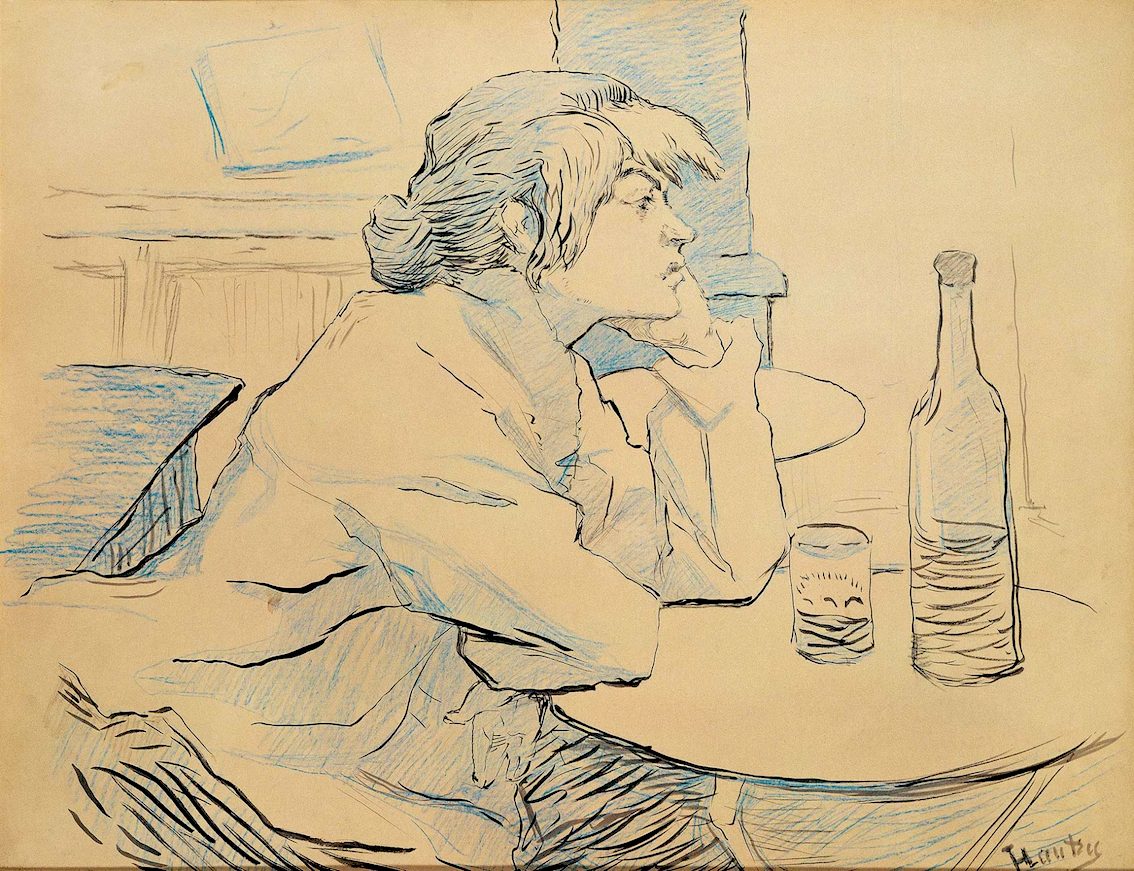 Cerchio alla testa di Henri de Toulouse-Lautrec
