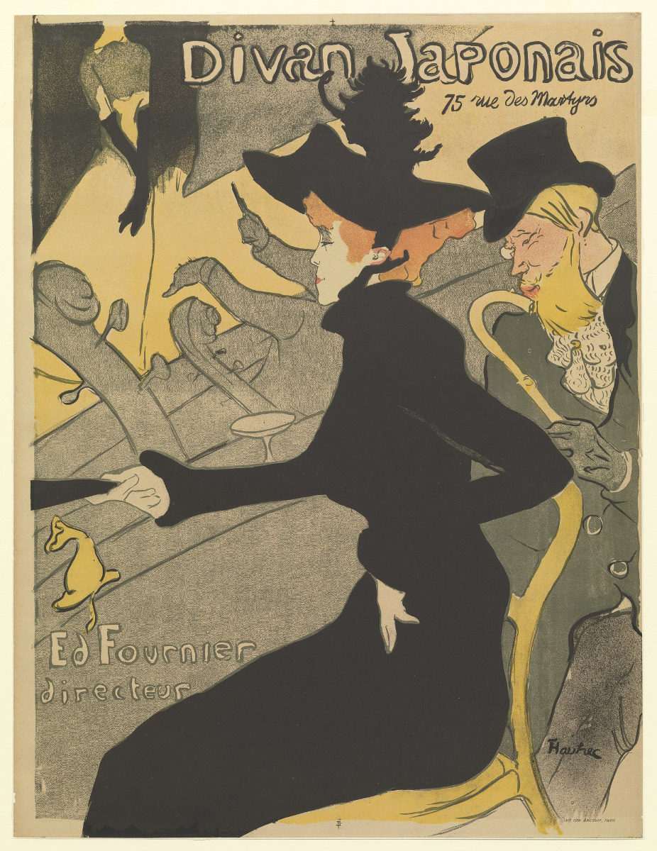Divan Japonais di Henri de Toulouse-Lautrec