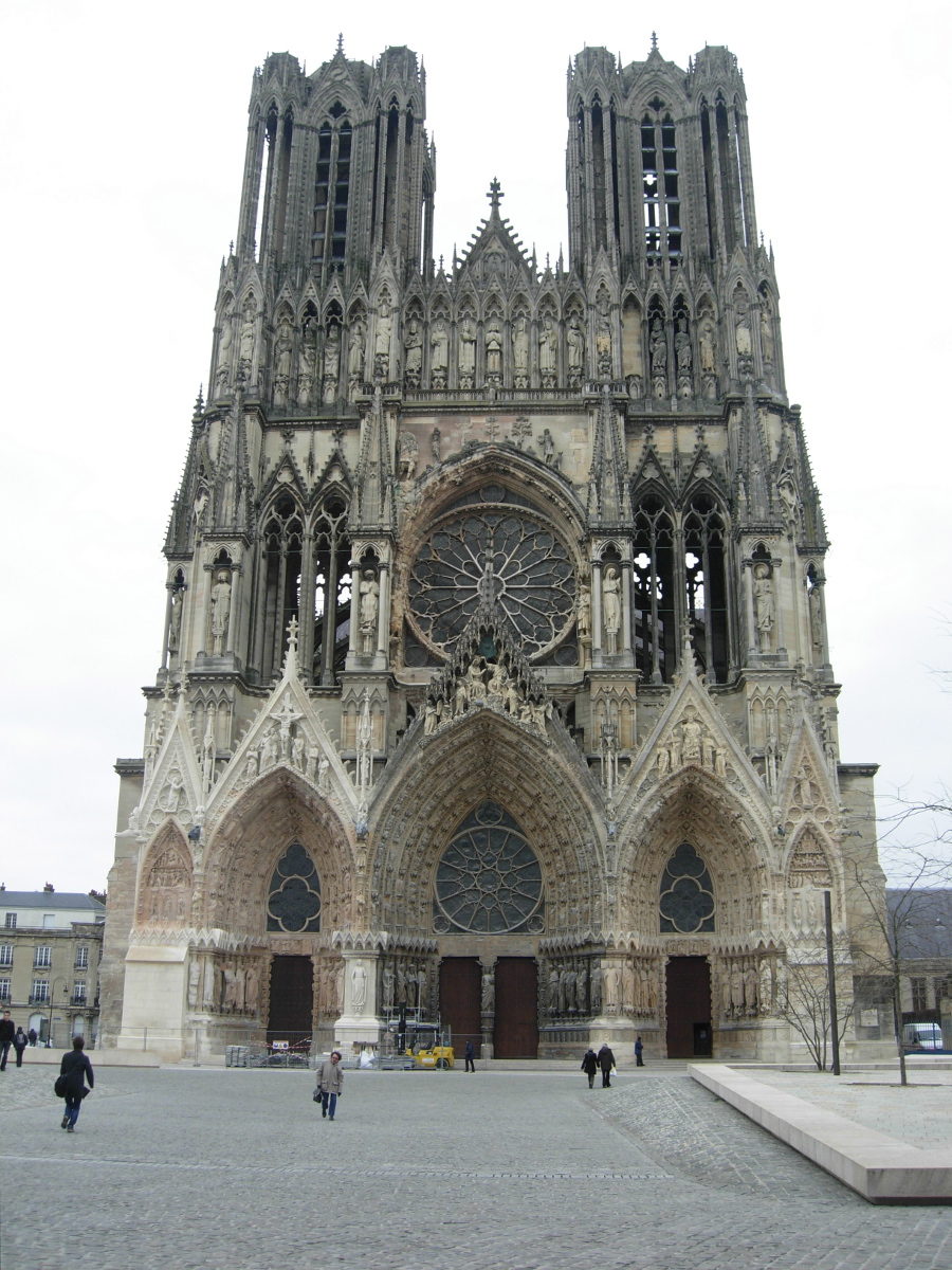 Cattedrale di Reims, facciata principale