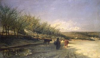 Ritorno dal pascolo, Carcare di Alfredo D'Andrade