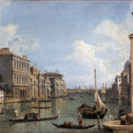 Veduta del Canal Grande verso la Punta della Dogana, da Campo San Ivo di Canaletto