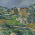 Case à L'Estaque di Paul Cézanne