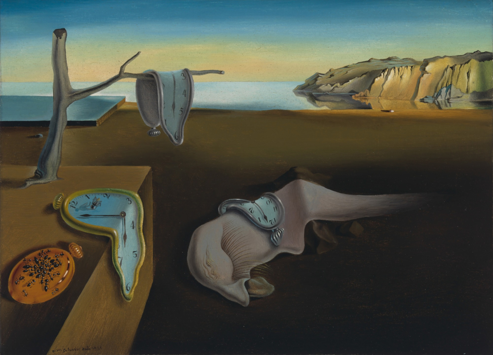 La persistenza della memoria di Salvador Dalí
