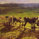 Alla stanga di Giovanni Segantini