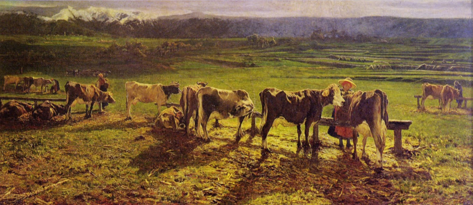 Alla stanga di Giovanni Segantini