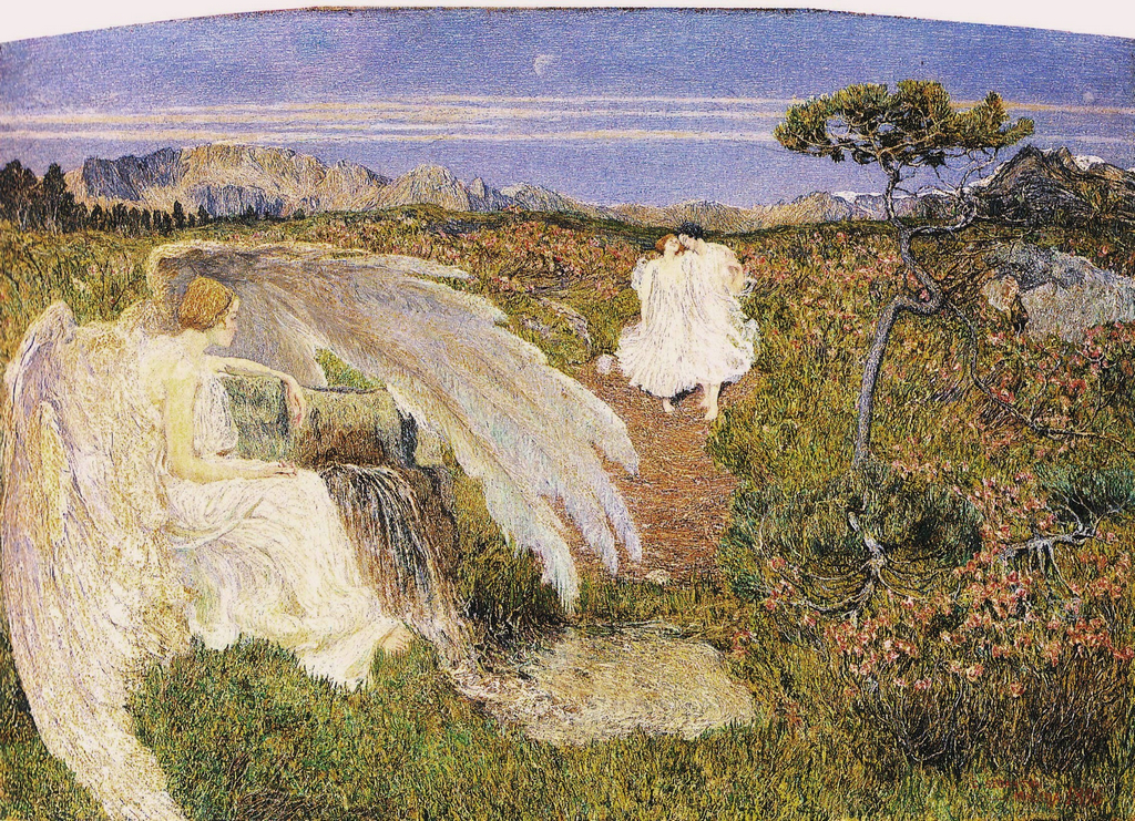amore alla fonte della vita di Giovanni Segantini