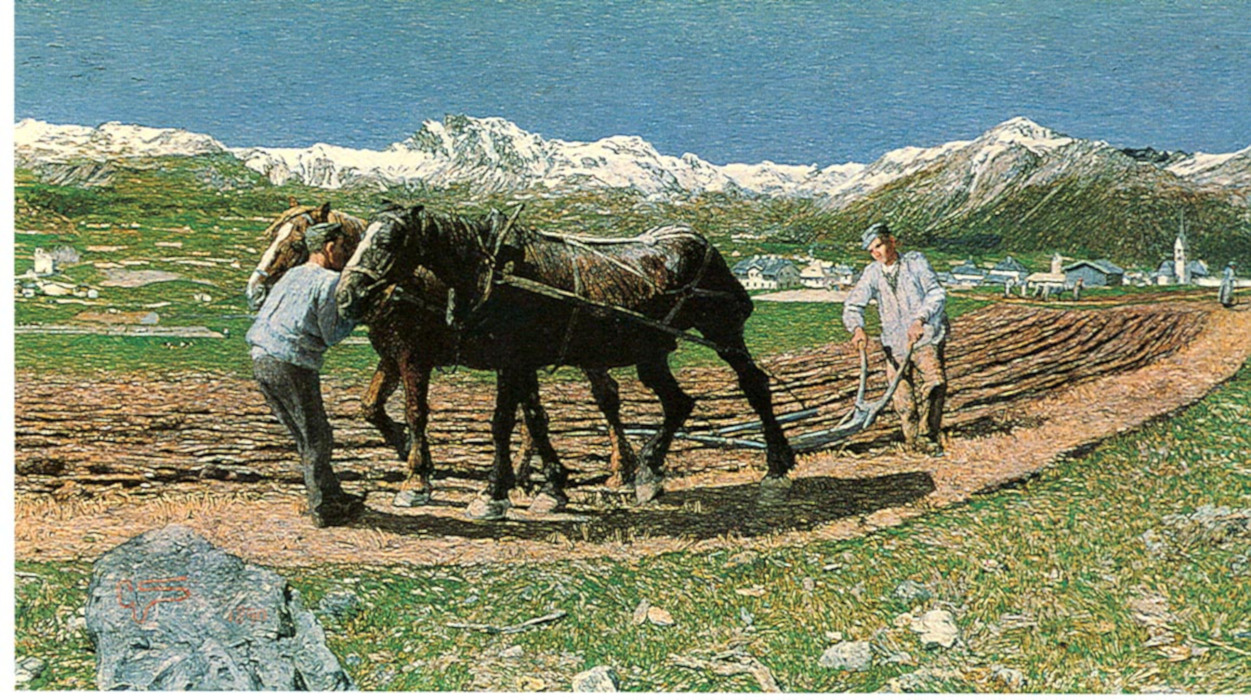 Aratura di Giovanni Segantini