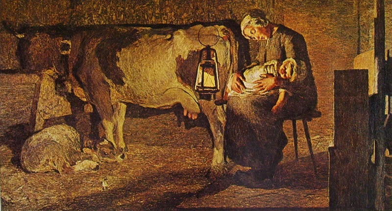 Le due madri di Giovanni Segantini