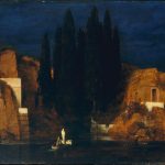 Arnold Böcklin, L'isola dei morti (Die Toteninsel), giugno 1880, olio su tavola, 73,7 x 121,9 cm. New York, The Metropolitan Museum of Art
