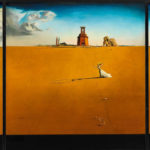 Landscape with a Girl Skipping Rope di Salvador Dalí