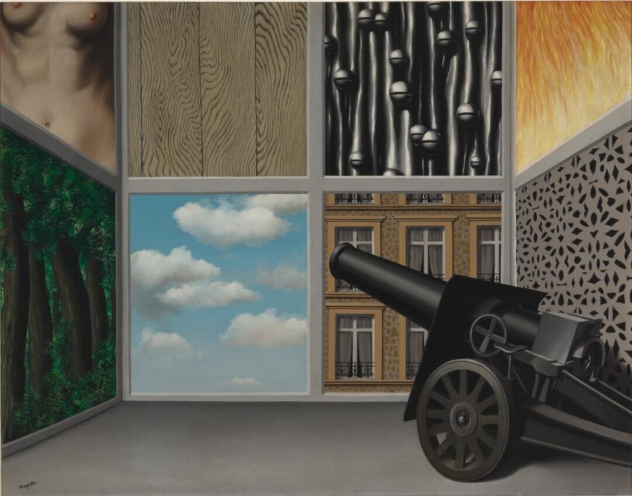 Au seuil de la liberté di Magritte