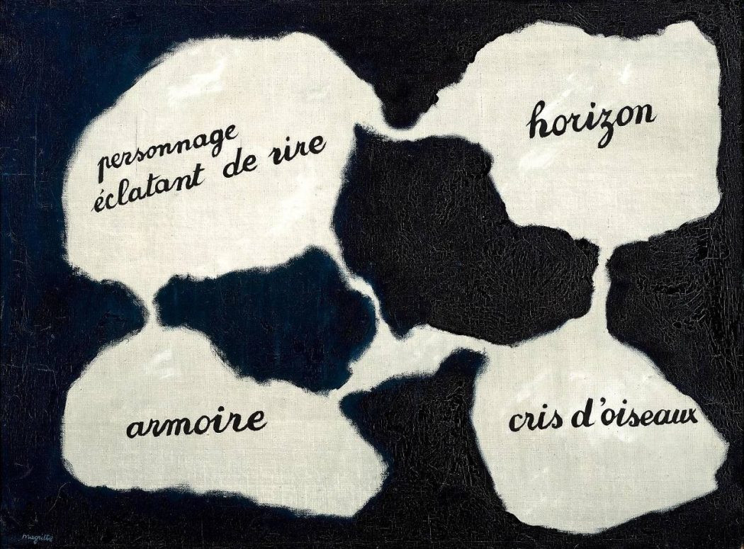 Le miroir vivant di Magritte
