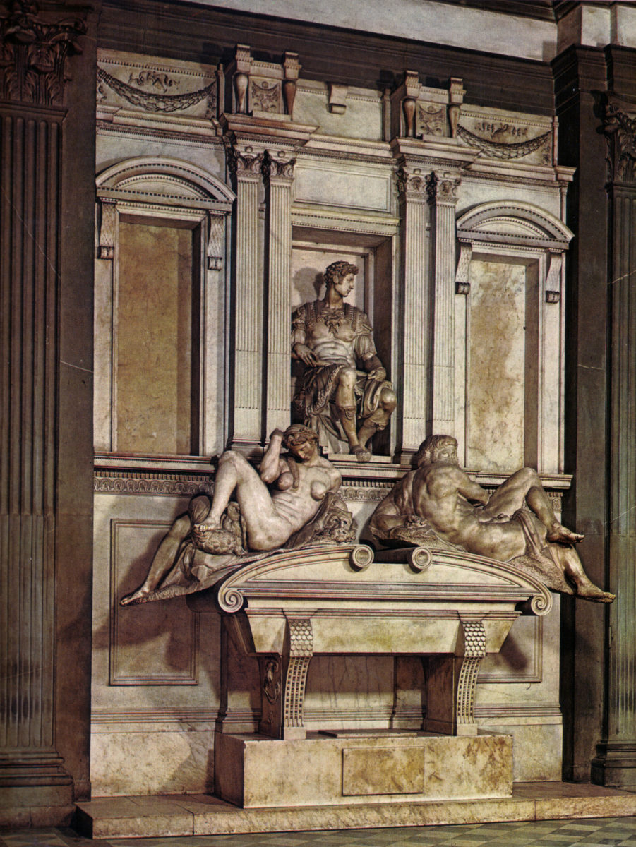 La tomba di Giuliano di Nemours di Michelangelo