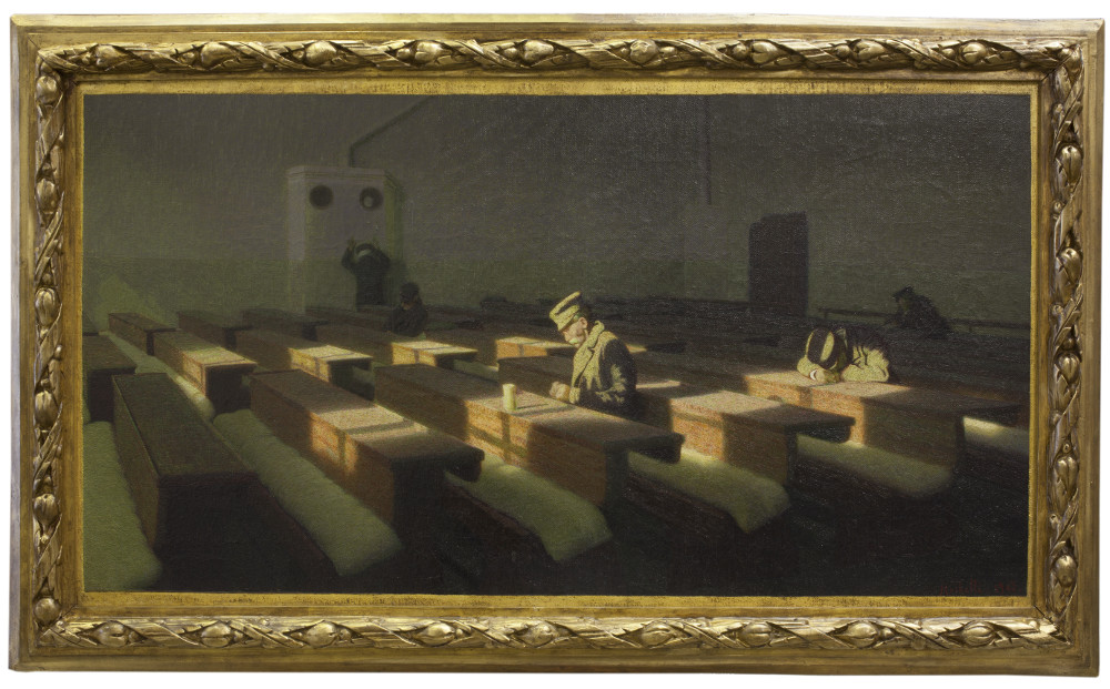 Il Natale dei rimasti di Angelo Morbelli