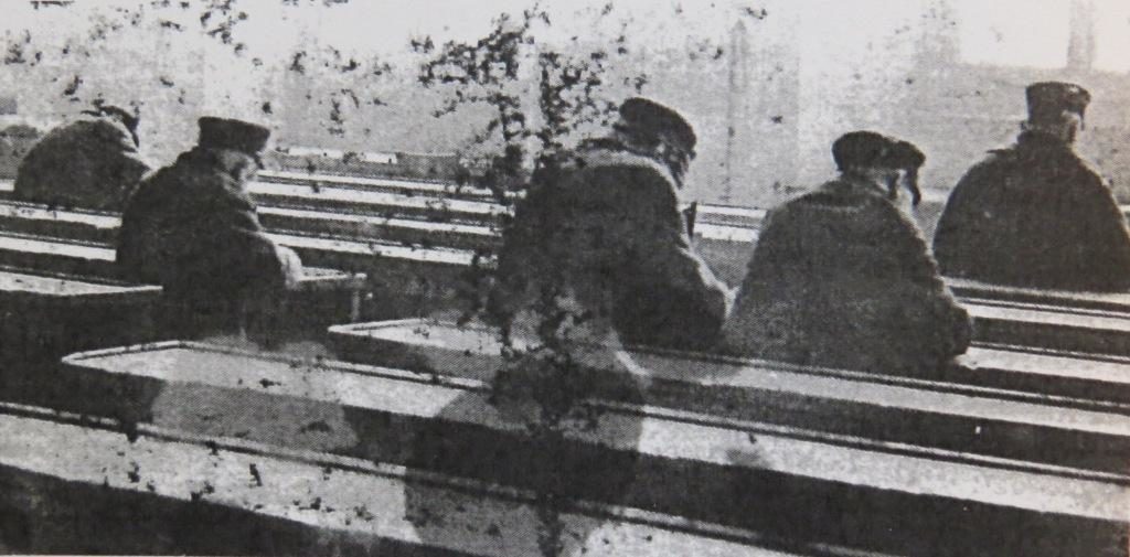 Angelo Morbelli, fotografia dei vecchi del Pio Albergo Trivulzio