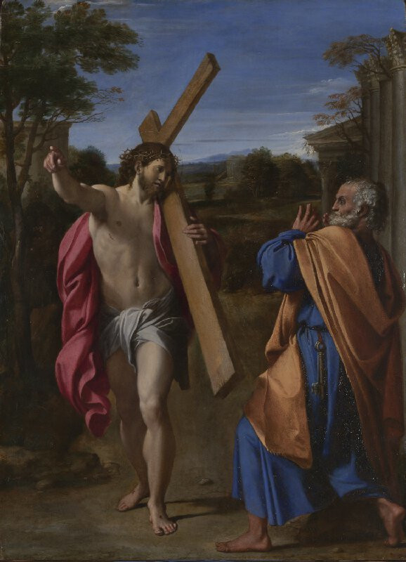 Domine, quo vadis? di Annibale Carracci