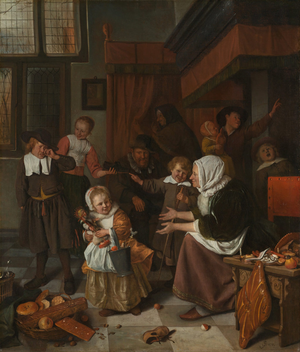 La festa di San Nicola di Jan Steen