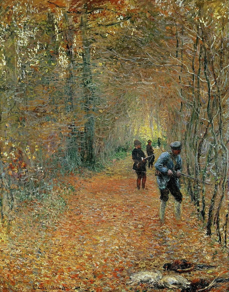 La caccia di Claude Monet
