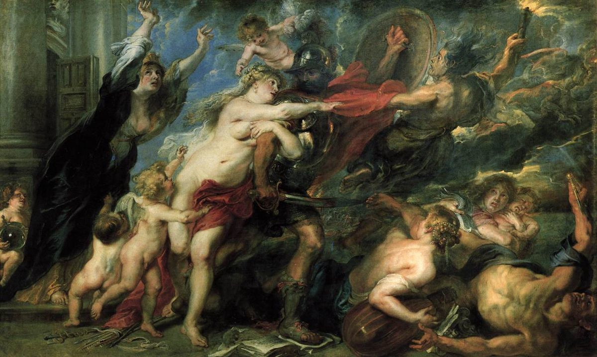 Le conseguenze della Guerra di Pieter Paul Rubens