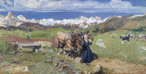 La raffigurazione della Primavera di Giovanni Segantini