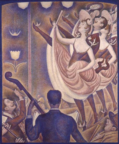 Lo Chahut di Georges Seurat