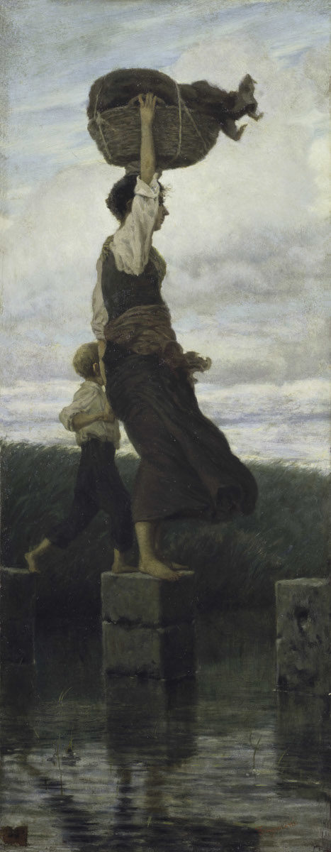 Giornata di vento di Telemaco Signorini