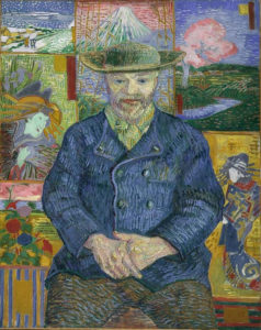 Ritratto di P&egrave;re Tanguy di Vincent van Gogh
