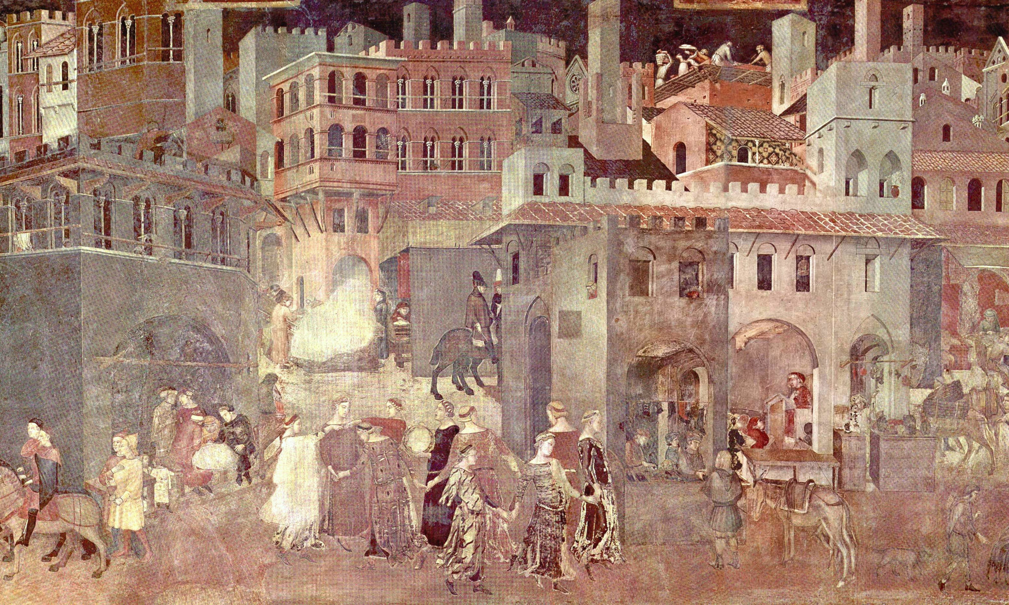 Effetti del Buon Governo in città di Ambrogio Lorenzetti
