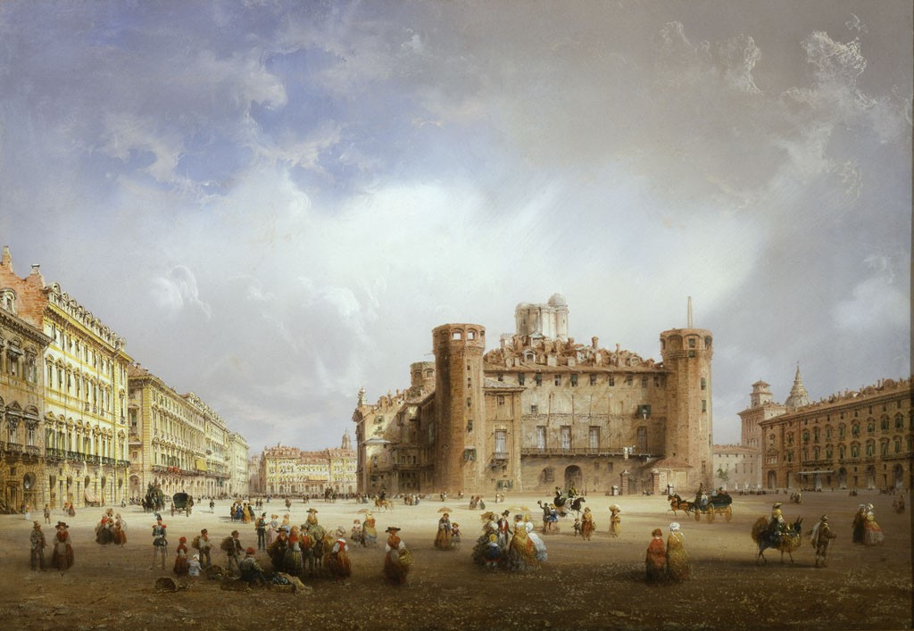 Piazza Castello di Carlo Bossoli