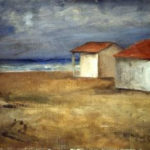 Capanni sul mare di Carlo Carrà