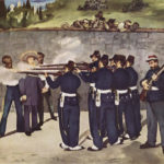 Esecuzione dell'imperatore Massimiliano del Messico di Édouard Manet