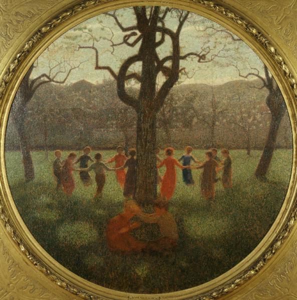 Girotondo di Giuseppe Pellizza da Volpedo