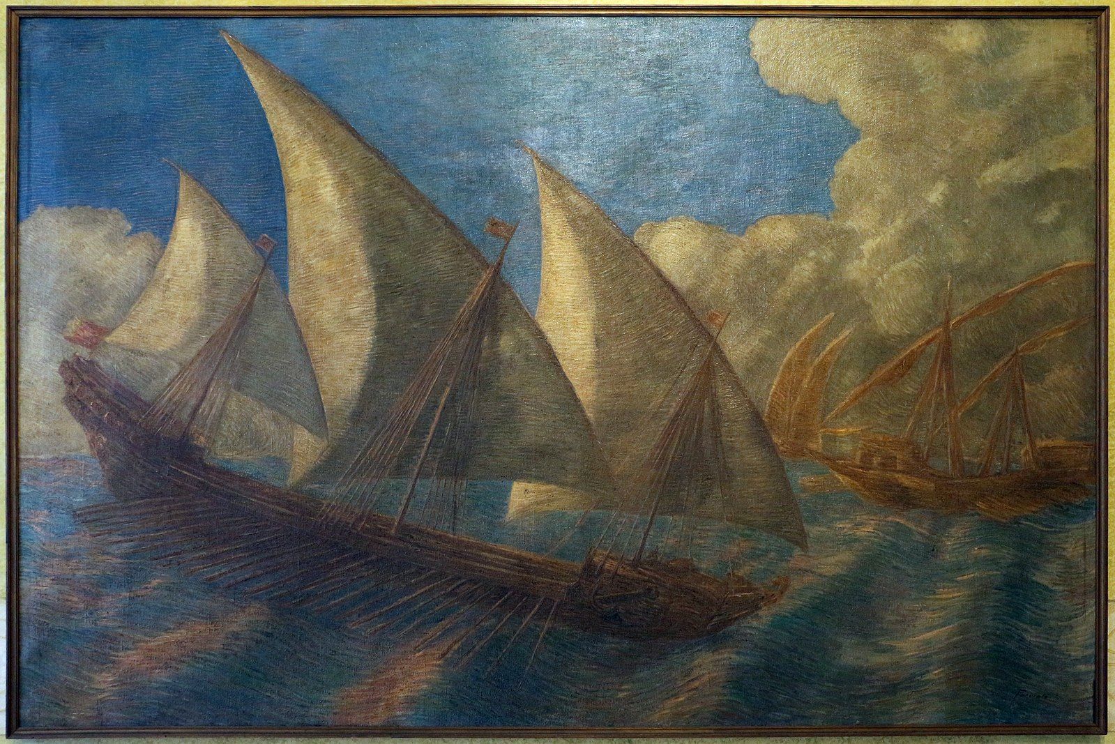 Caravelle pisane di Gaetano Previati