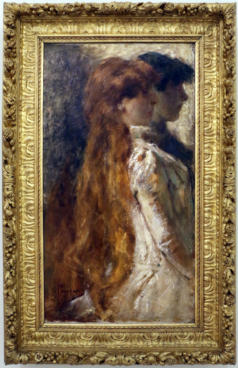 Due figure femminili di Gaetano Previati