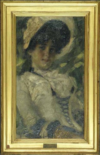 Ritratto di Erminia Cairati di Gaetano Previati